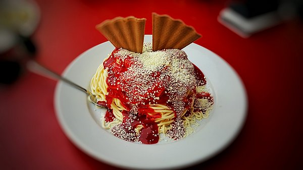 Spaghetti Eis